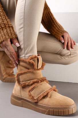 ZALVRINDA CAMEL női bakancs