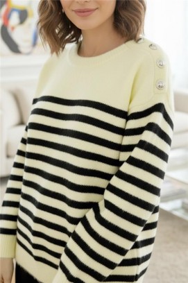 OMONZELA YELLOW pulóver