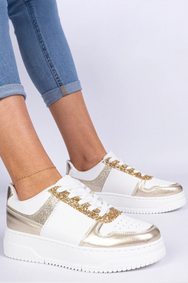 MLAVELDA GOLDEN női tornacipő