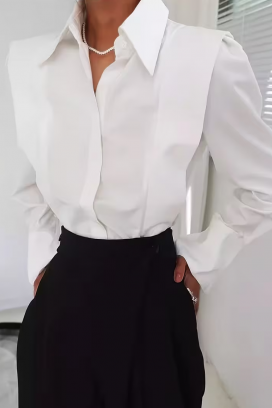 PLEVOLZA WHITE női blúz