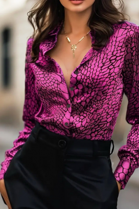 SNERVOLZA FUCHSIA női blúz