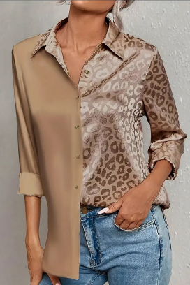 VEYANZA BEIGE női blúz