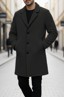 MELFER BLACK férfi kabát