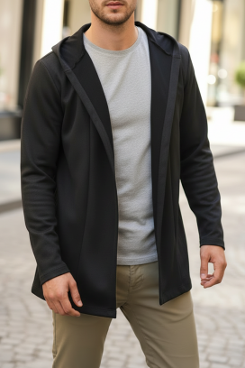 MEZIFO BLACK férfi kardigán