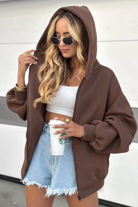 SPORVELDA BROWN kardigán