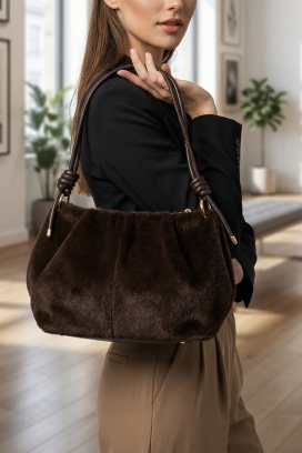 VELOROZA BROWN női táska