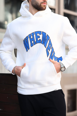 KRILZO WHITE férfi pulóver