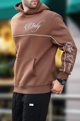 BROGOTO BROWN férfi pulóver