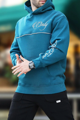 BROGOTO PETROL férfi pulóver