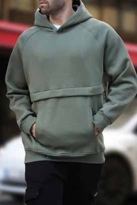 MIROXO OLIVE férfi pulóver