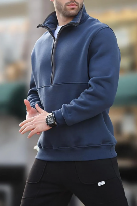 LAREFO NAVY férfi pulóver