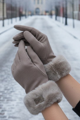 ELIORJA MOCHA női kesztyű