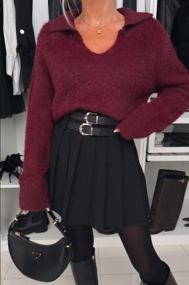 AVERBITA BLACK szoknya