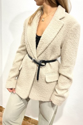 BROVELZA ECRU blézer