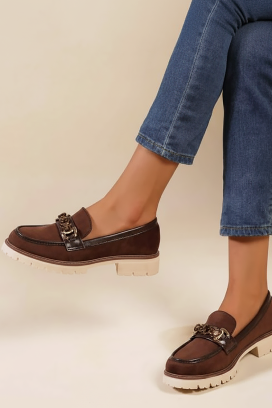 TELONJA BROWN női mokaszin