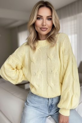 DRAZILIA YELLOW pulóver