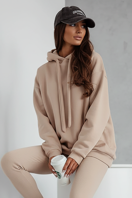 REVROLDA BEIGE pulóver