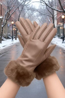 POLIARZA BEIGE női kesztyű