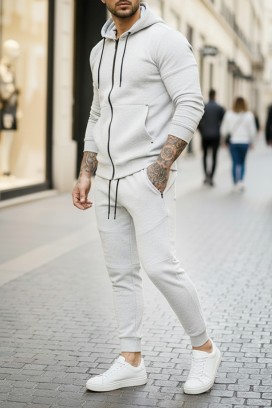 TARMON LIGHT GREY férfi szett