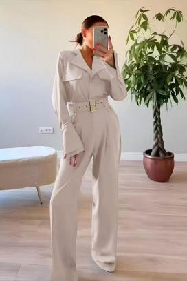 KOROLTA ECRU overál