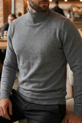 BENZEMO GREY férfi pulóver