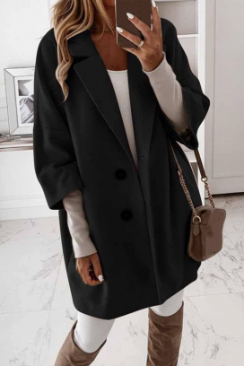 OLFONJA BLACK kabát