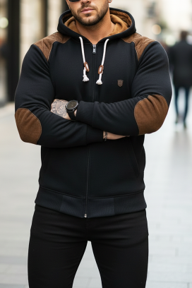 ZORFOZO BLACK férfi kardigán