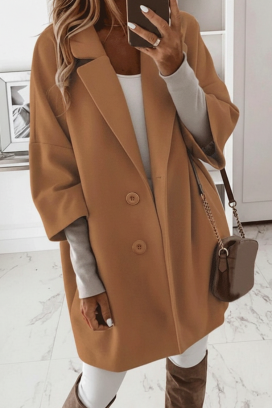 OLFONJA CAMEL kabát