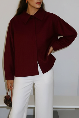 DERMINZA BORDO női blúz