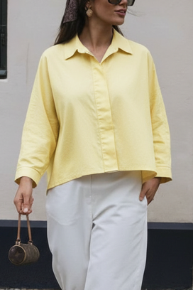 DERMINZA YELLOW női blúz