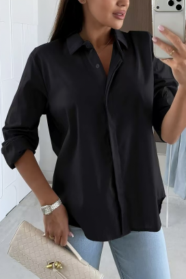 NIOGELTA BLACK női blúz