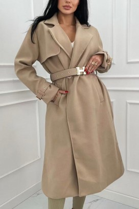 LORVELDA BEIGE ballonkabát