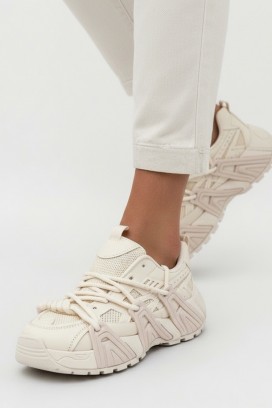 VELVERZA ECRU női tornacipő