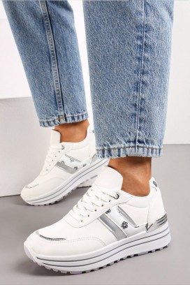 ELONDELA WHITE női tornacipő