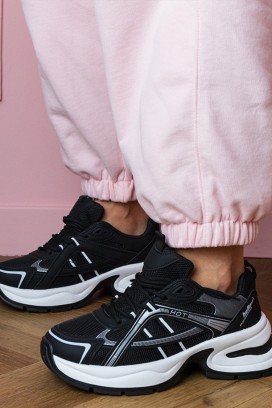 GLEMOLZA BLACK női tornacipő