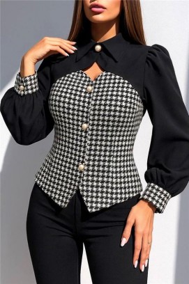 XERIOHA BLACK női blúz