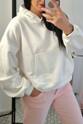 RIVROLDA WHITE pulóver