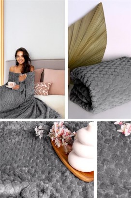 BELMONGA GREY 160x200 cm takaró