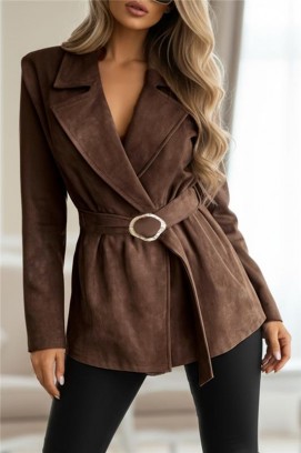 GLORDA MOCHA blézer