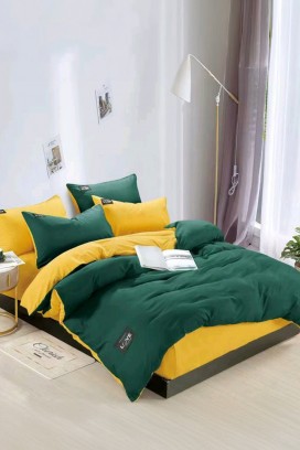 TRENILMY GREEN ágyneműgarnitúra 160x200 cm pamut - 3 darabos