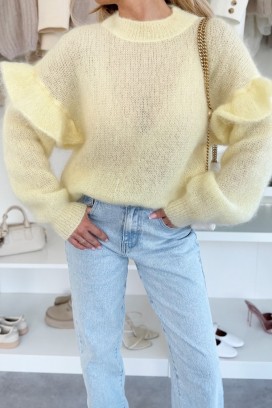 MEHORZA YELLOW pulóver