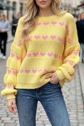 ANDGELZA YELLOW pulóver