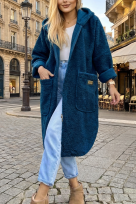 ZLOVERDA PETROL kabát