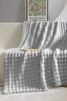 DIMFELDA LIGHT GREY 160x200 cm takaró