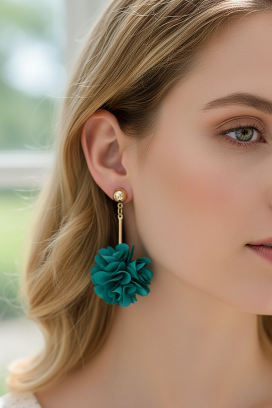 KARALONZA GREEN fülbevaló