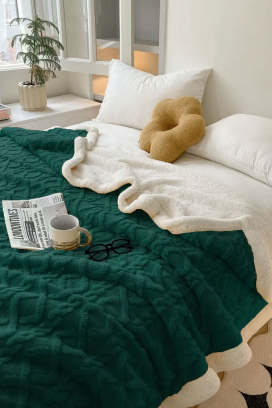 ERTIOLJA ZÖLD 200x220 cm ágytakaró