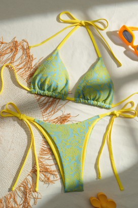 HILNEGA YELLOW bikini