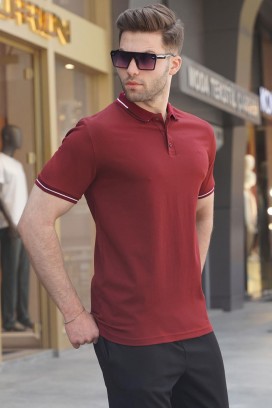 RILONZO BORDO férfi póló