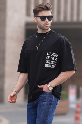 MARTILZO BLACK férfi póló