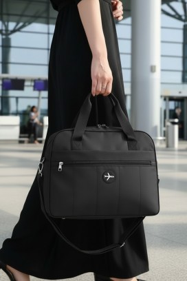 WINDINZA FEKETE kézipoggyásztáska - Ryanair/Wizz Air gépekhez